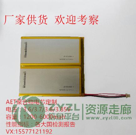 聚合物锂离子电池 聚合物锂离子电芯 软包电池