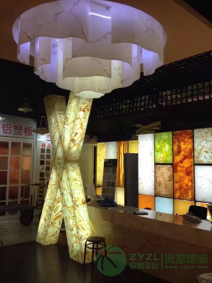专业人造透光石装饰