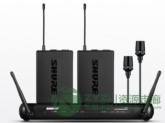 舒尔 SHUER SVX188/CVL 无线一拖二领夹话筒