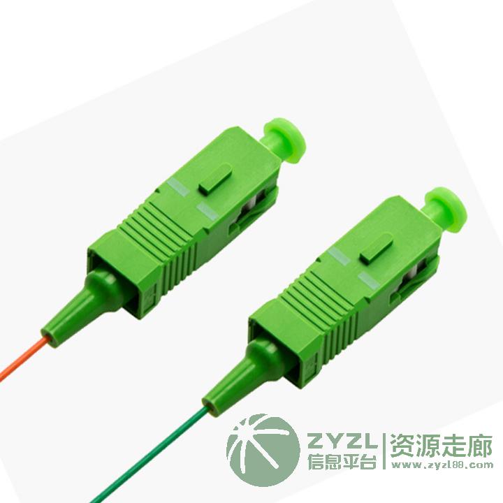 电信FC-APC光纤跳线室内外转接头跳线12色谱