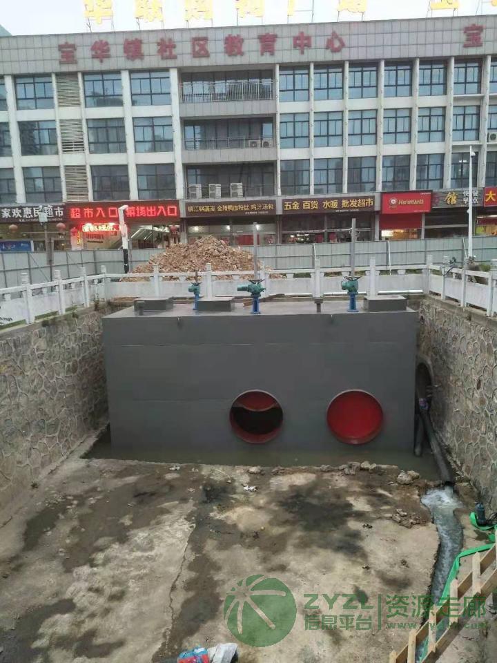 建设雨污分流井改变城市现状
