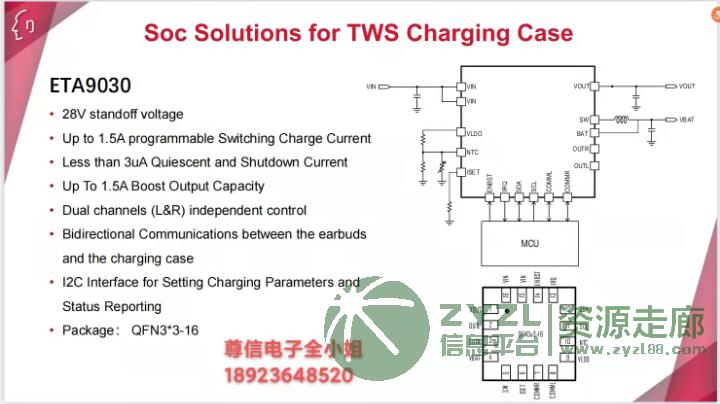 钰泰新一代的充电仓方案ETA9030