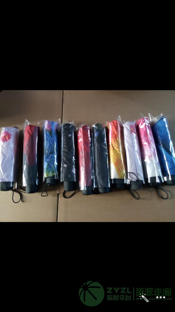 自开收雨伞韩版，商务logo印广告