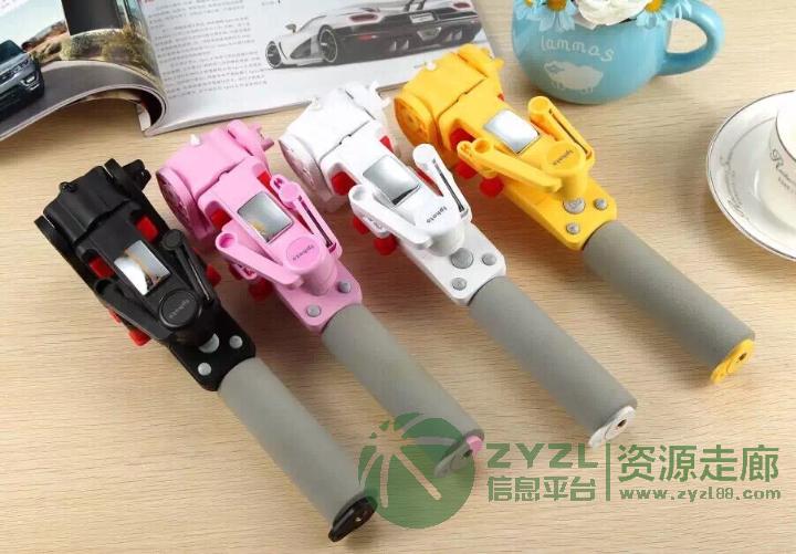 首家独创全景云台360度电动旋转自拍杆，专利在手，欢迎咨询