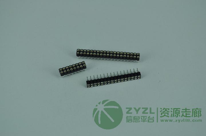 圆孔排母2.54mm H=3.00 L=7.43mm/单双排