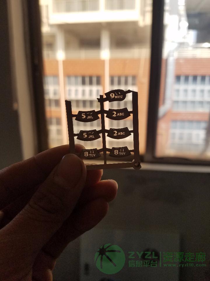 透光塑胶外壳按键激光打标机厂家直销