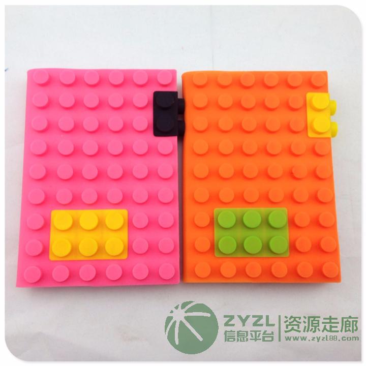 现模韩版时尚硅胶书皮套,小清新学生硅胶书套厂家