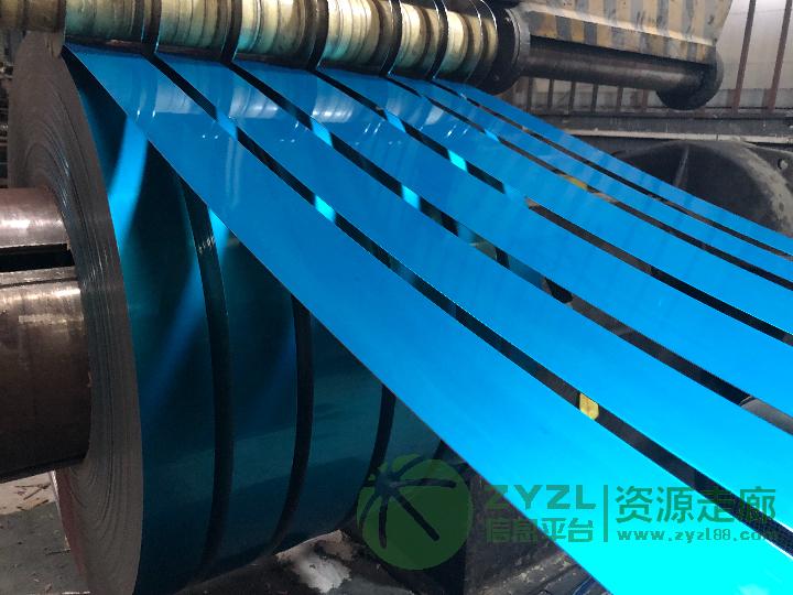 430不锈铁分条贴膜