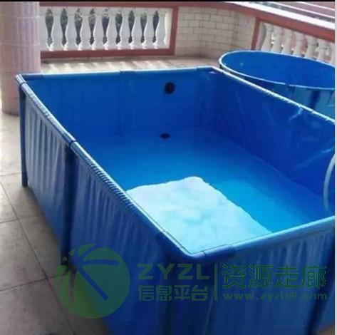 鱼池批发厂_供应帆布鱼池_加工大型水池