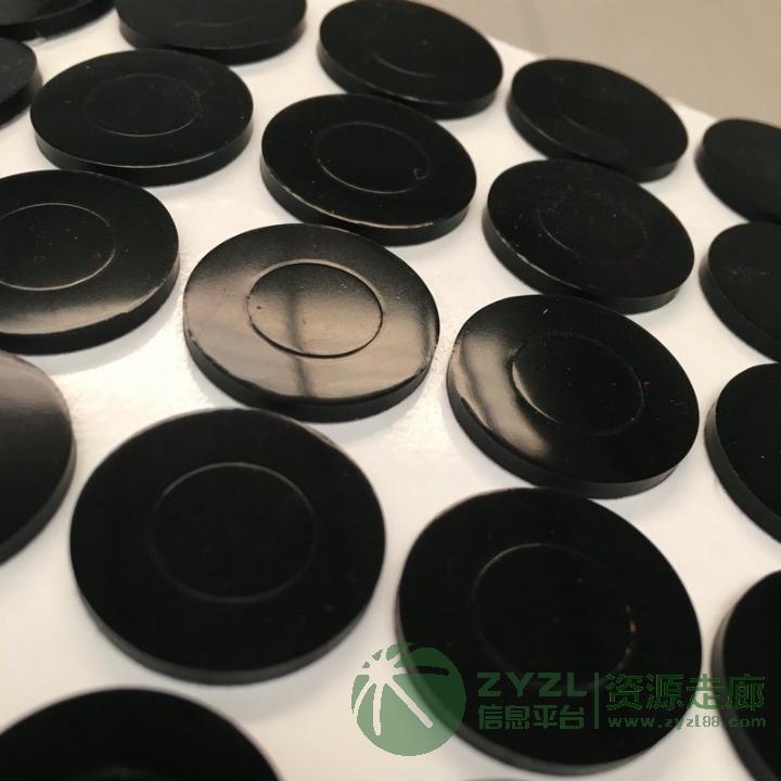 透明硅胶垫 黑色硅胶脚垫 密封硅胶垫片自粘硅胶防滑垫 3M硅
