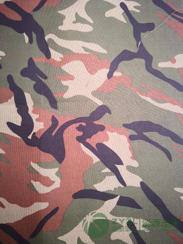 迷彩印花面料加工