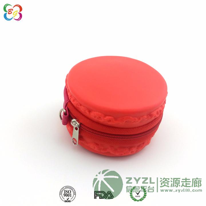 广州硅胶钱包厂家批发马卡龙零钱包 有现模