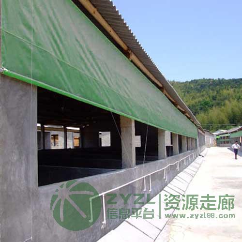 漳州防寒卷帘布_生产养殖卷帘_订购通拓帆布卷帘