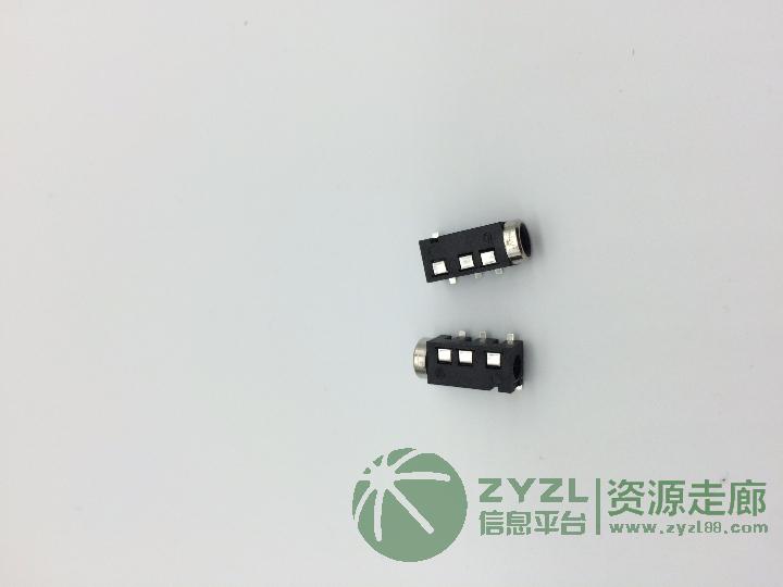 3.5mm耳机插座PJ-320G铜头音频插座