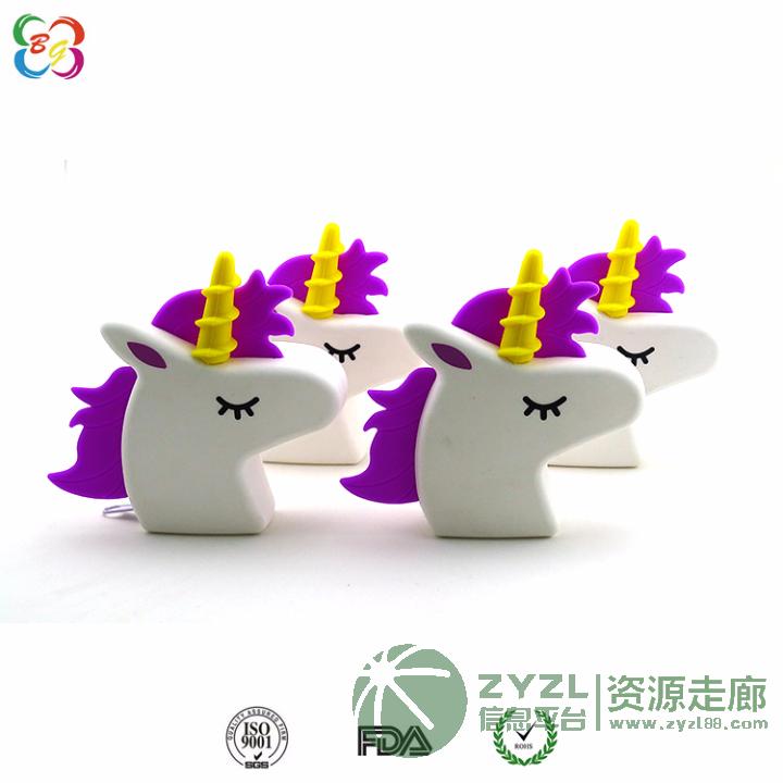 专业厂家生产直供独角兽零钱包-新款硅胶钥匙包耳机包