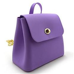 2018新款时尚女士小背包-多功能硅胶迷你双肩包