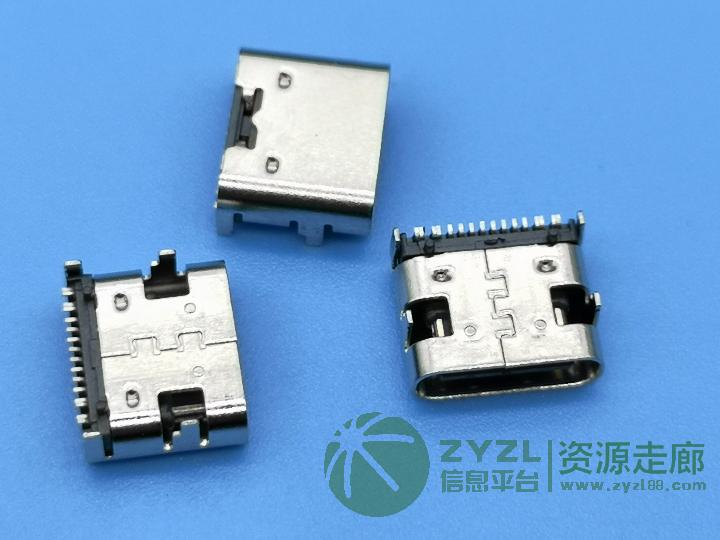 USB Type-c12p   USB母座