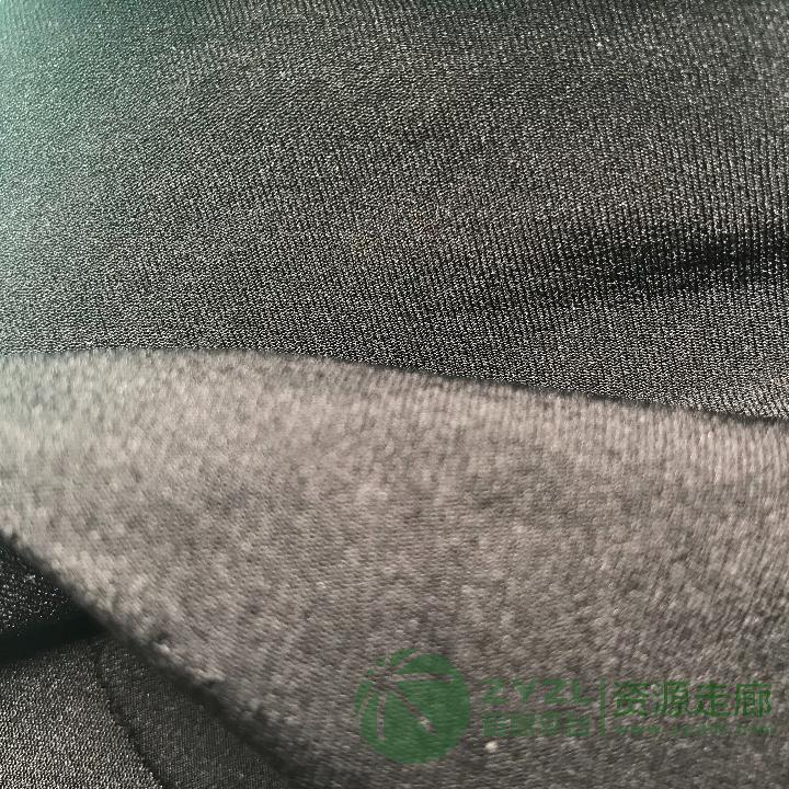 厂家直销黑丝弹力75+20d色织直贡尼手感舒适服装面料