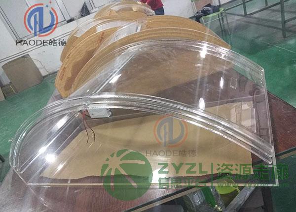定做超市滑盖亚克力食品盒亚克力点心箱透明亚克力罩子透明罩