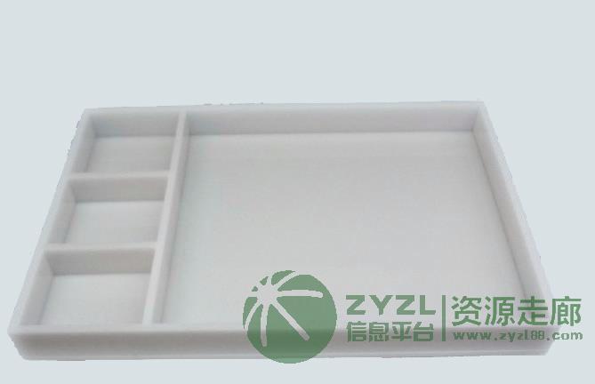 白色亚克力托盘酒店用品消耗盒亚克力收纳盒