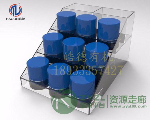 厂家直销亚克力精油展示架商品收纳盒置物架收纳架