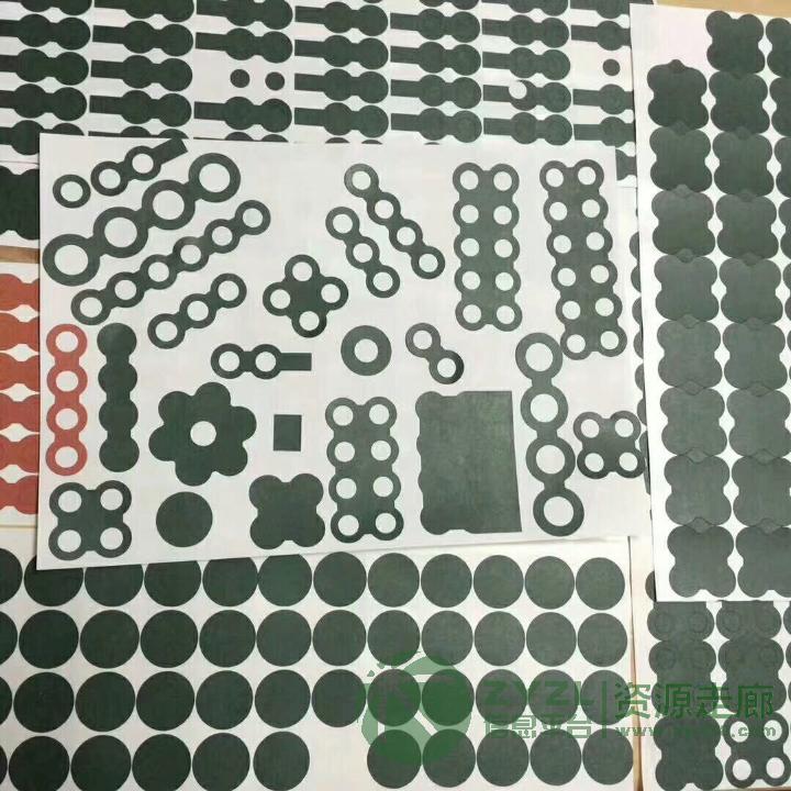 青壳纸模切单面背㬵