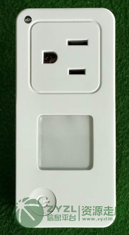 光控插电led小夜灯带开关插座WIFI语音控制美规转换插头小