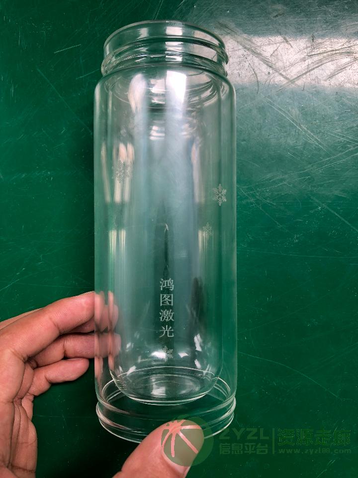 玻璃水晶紫外紫光冷光UV激光镭雕机打标机