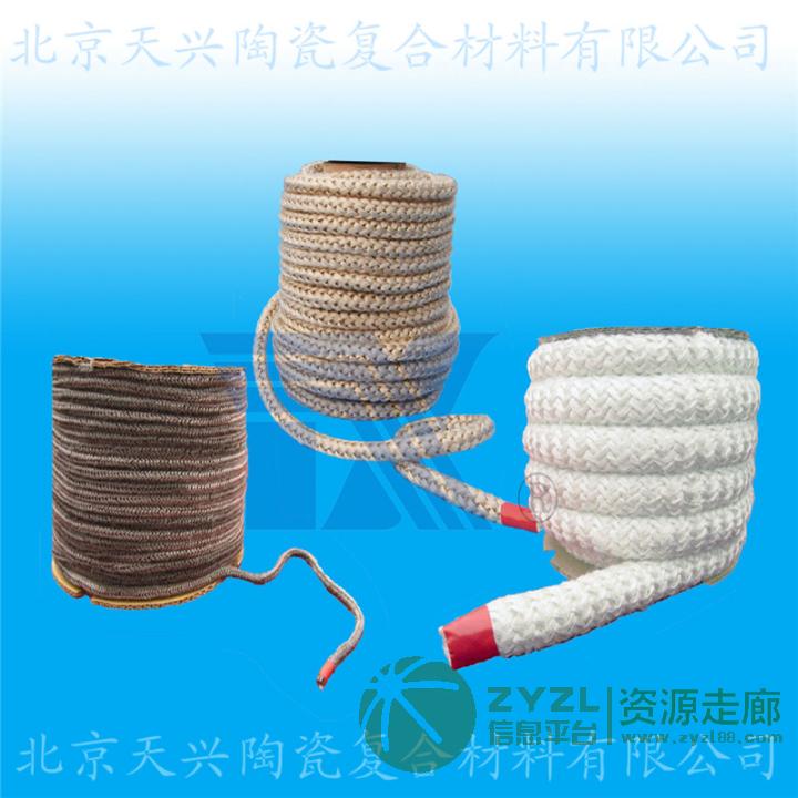 天兴 玻璃纤维勾编绳 玻纤绳 盘根 密封绳