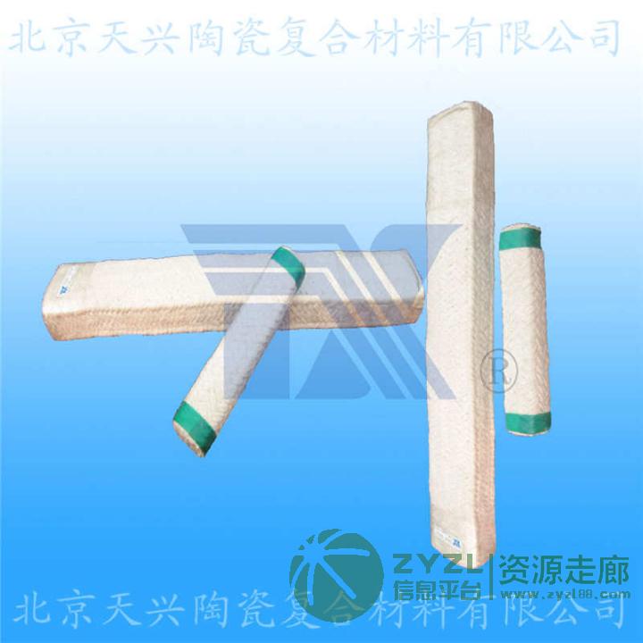 天兴 陶瓷纤维矩形编绳 硅酸铝矩形编 矩形盘根 陶纤绳